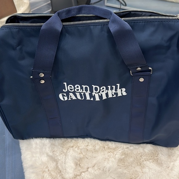 JEAN PAUL GAULTIER BLUE DUFFEL BAG - Picture 2 of 5